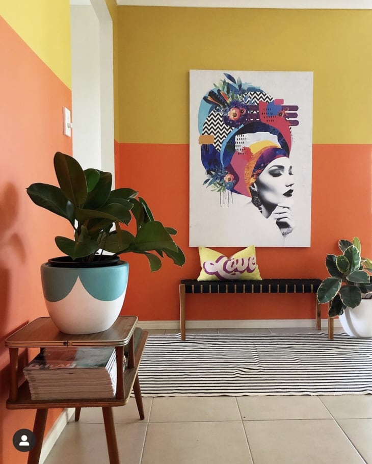 Large Art Tips for Buying and Hanging Oversized Art Apartment Therapy